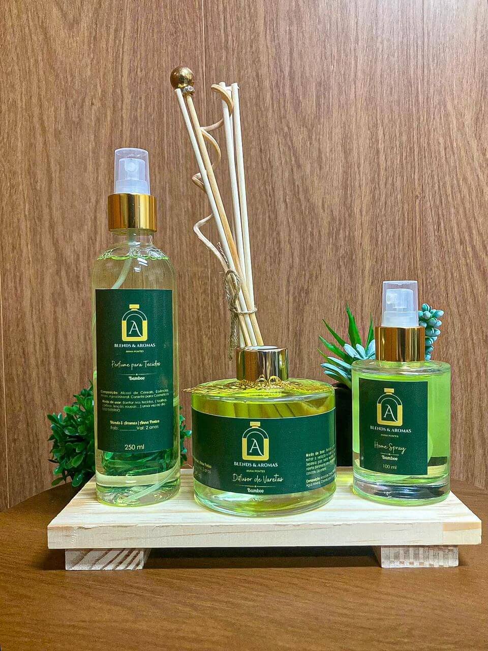 Kit Completo Bamboo + Bandeija